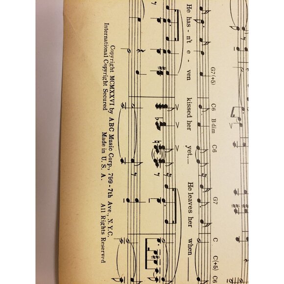 Vintage Sheet Music- "Gimme" A Little Kiss Will "Ya" Huh? Roy Turk © 1926 - Picture 4 of 4